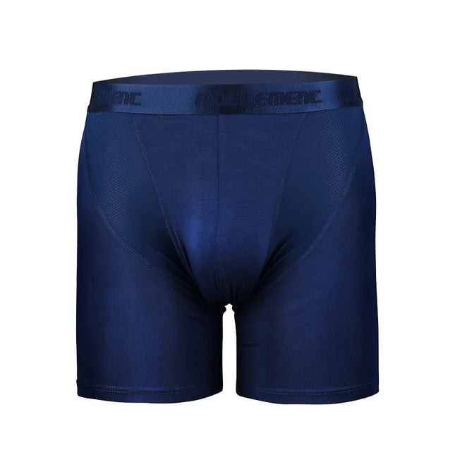 Cotton Long Boxers for Men - 3 Pieces Compression Shorts