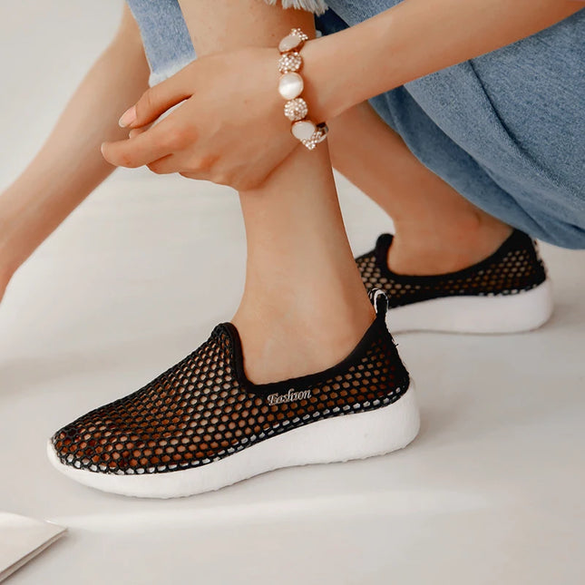 Breathable Mesh Women's Sneakers-Various Colors