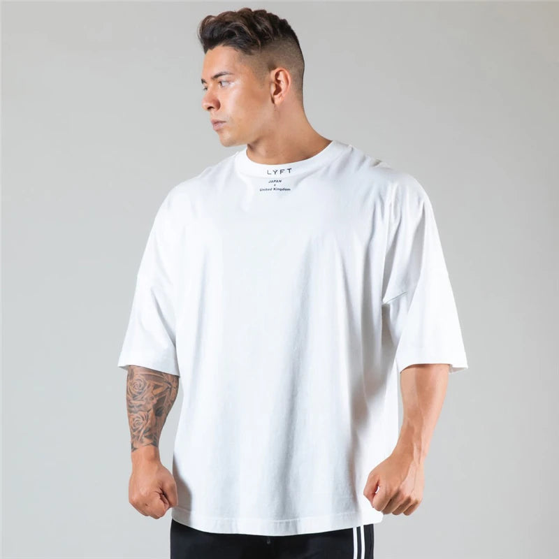 Lyft Men's Oversized T-Shirt - Casual Loose Fit