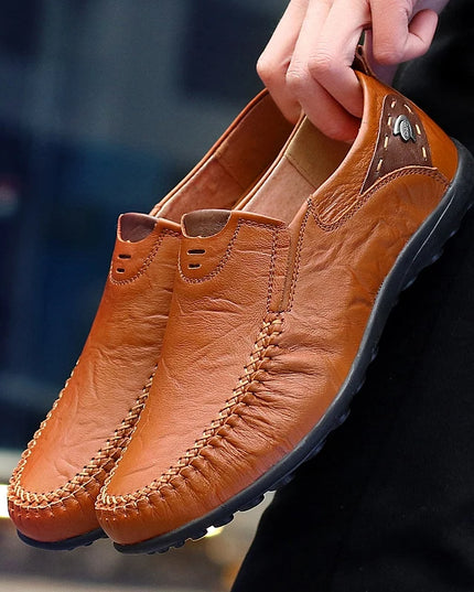 Luxury Genuine Leather Shoes for Men - Various Colors