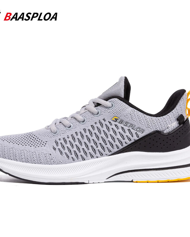 Baasploa Lightweight Running Shoes for Men - Breathable Mesh Sneakers