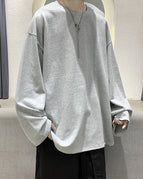 Light Grey / Asian 4XL(80-90kg)