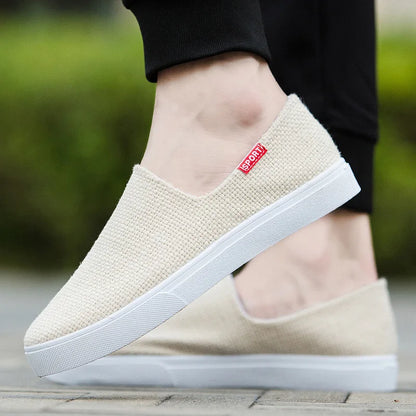 Mens  Shoes Linen Shoes Casual   Lightweight Canvas