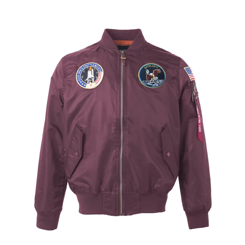 Men’s Apollo Bomber Pilot Flight Jacket – Stylish Men’s Flight Jacket for Men