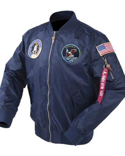 Men’s Apollo Bomber Pilot Flight Jacket – Stylish Men’s Flight Jacket for Men