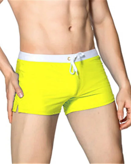 ALSOTO Men's Swim Drawstring Shorts