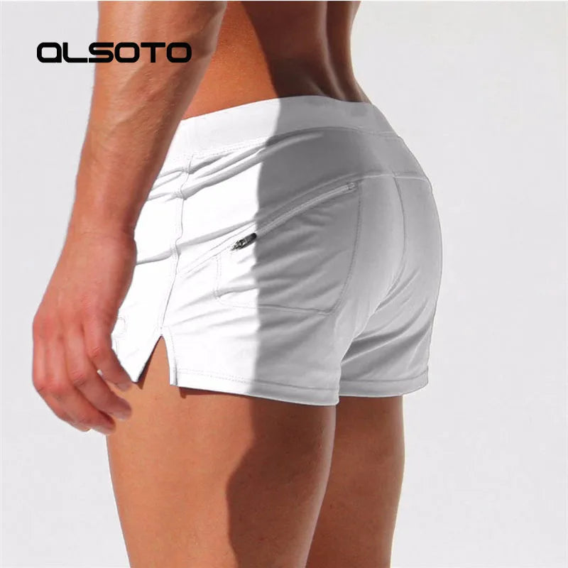 ALSOTO Men's Swim Drawstring Shorts