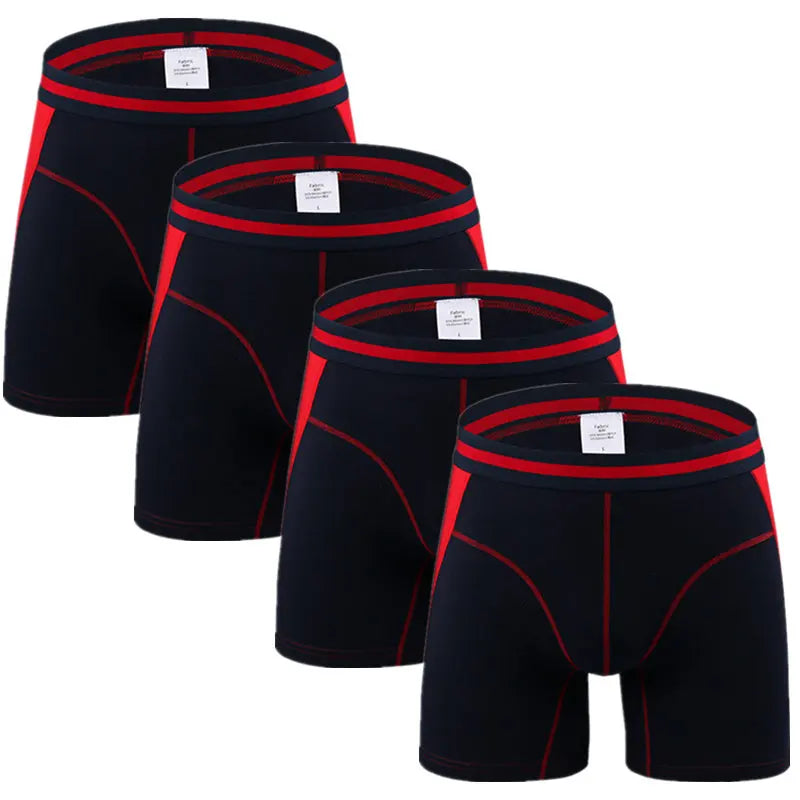 Men’s 2-6 Pack Compression Shorts – Breathable, Athletic, and Moisture-Wicking Performance Underwear