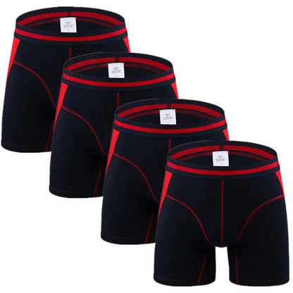 Men’s 2-6 Pack Compression Shorts – Breathable, Athletic, and Moisture-Wicking Performance Underwear