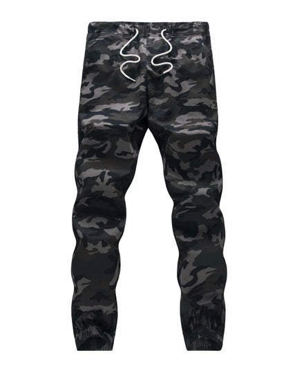 Men's Camouflage Jogger Pants - Comfortable Cotton Cargo Trousers for Men