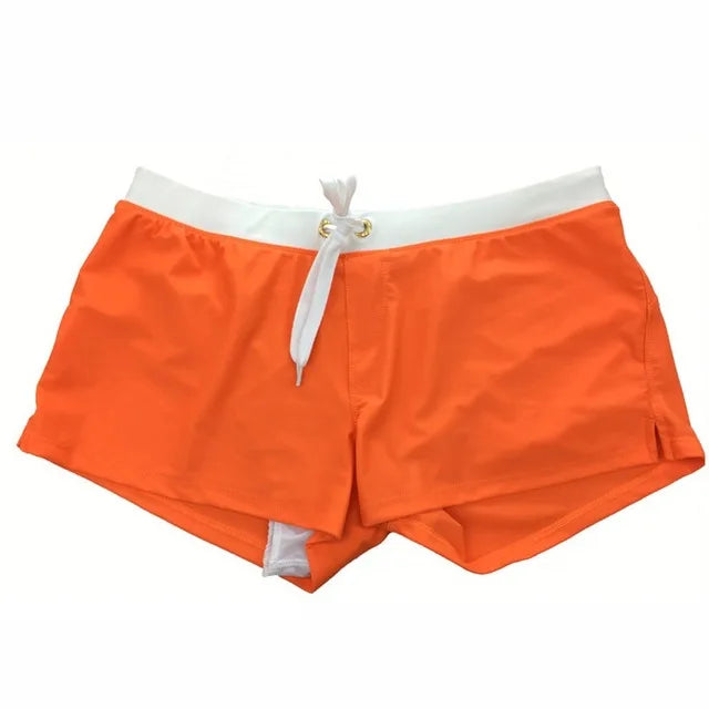 ALSOTO Men's Swim Drawstring Shorts