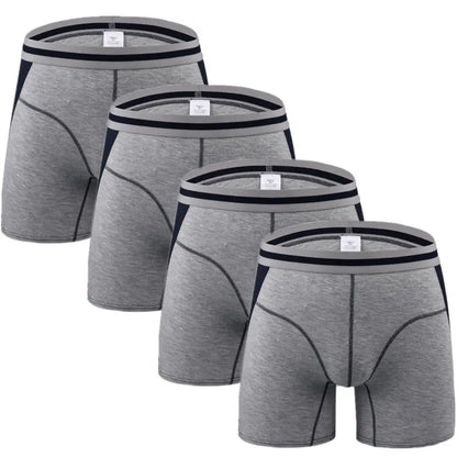 Men’s 2-6 Pack Compression Shorts – Breathable, Athletic, and Moisture-Wicking Performance Underwear