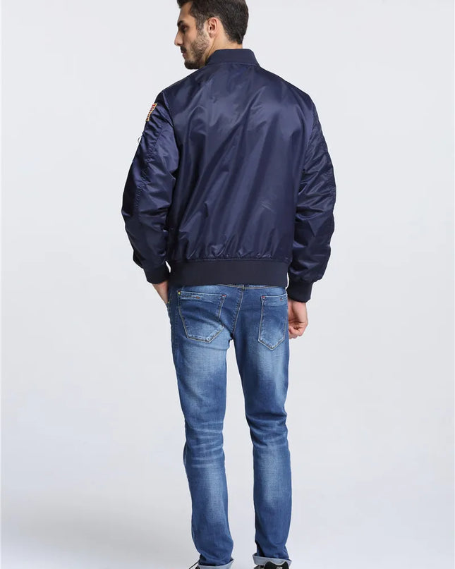 Men’s Apollo Bomber Pilot Flight Jacket – Stylish Men’s Flight Jacket for Men