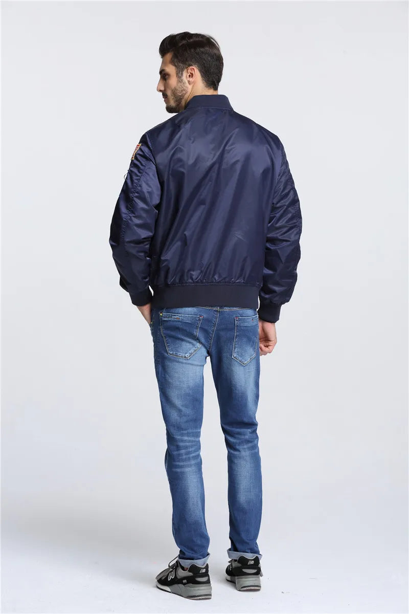 Men’s Apollo Bomber Pilot Flight Jacket – Stylish Men’s Flight Jacket for Men