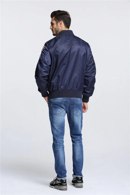 Men’s Apollo Bomber Pilot Flight Jacket – Stylish Men’s Flight Jacket for Men
