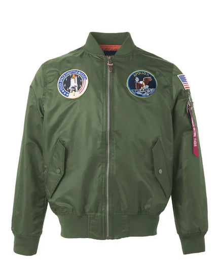 Men’s Apollo Bomber Pilot Flight Jacket – Stylish Men’s Flight Jacket for Men