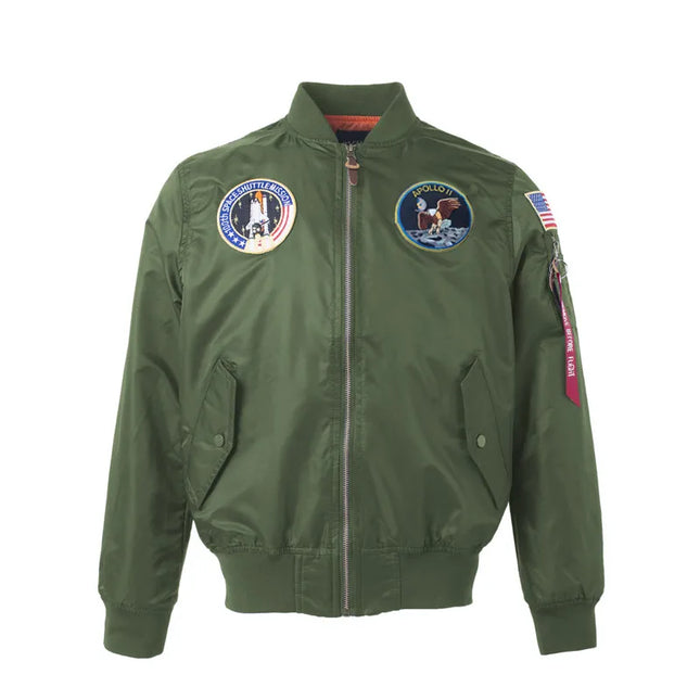 Men’s Apollo Bomber Pilot Flight Jacket – Stylish Men’s Flight Jacket for Men