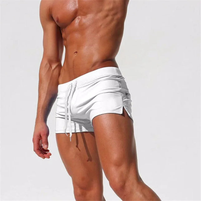 ALSOTO Men's Swim Drawstring Shorts