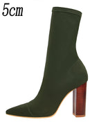 Wide Heel Green / 43