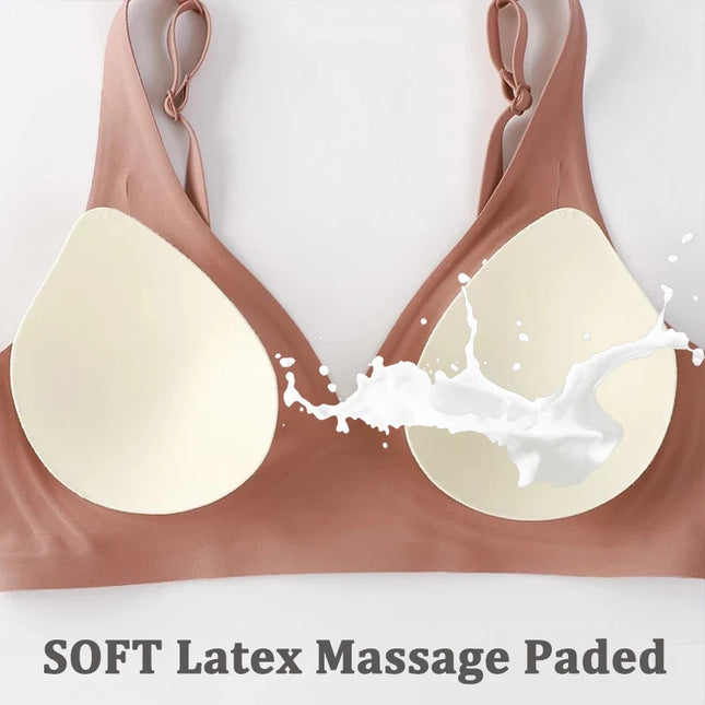 2-Pack Women’s Plus Size Seamless Wireless Bra