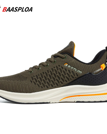 Baasploa Lightweight Running Shoes for Men - Breathable Mesh Sneakers