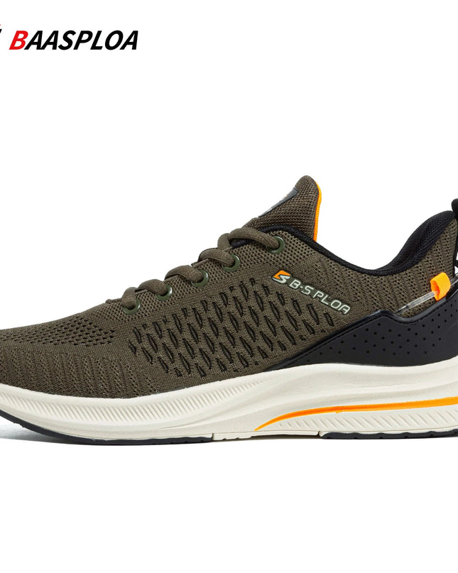 Baasploa Lightweight Running Shoes for Men - Breathable Mesh Sneakers