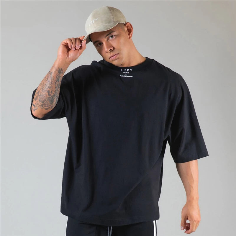 Lyft Men's Oversized T-Shirt - Casual Loose Fit
