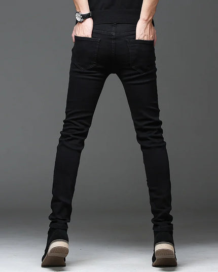 Slim Fit Men's Classic Denim Skinny Jeans