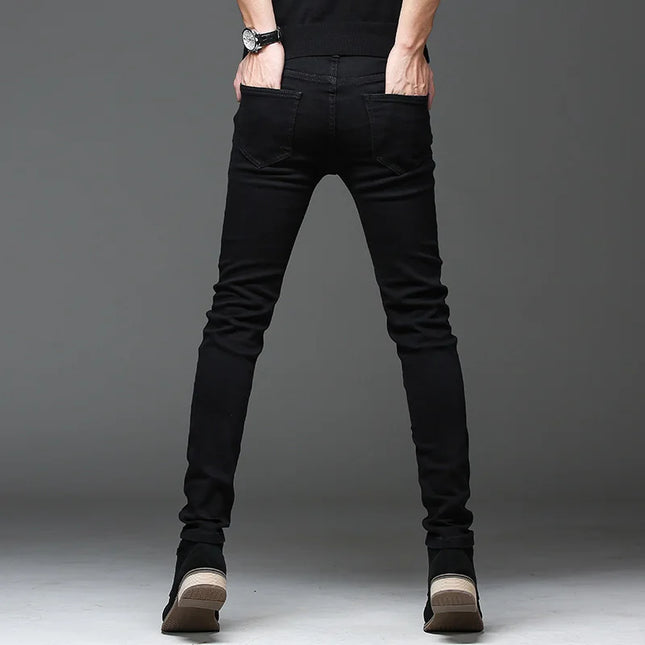 Slim Fit Men's Classic Denim Skinny Jeans