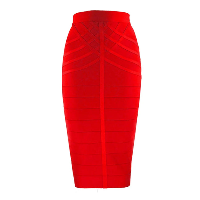 Vintage Midi Skirt for Women - Various Colors