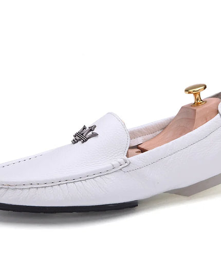 Men's Casual Slip-On Loafers in Genuine Leather