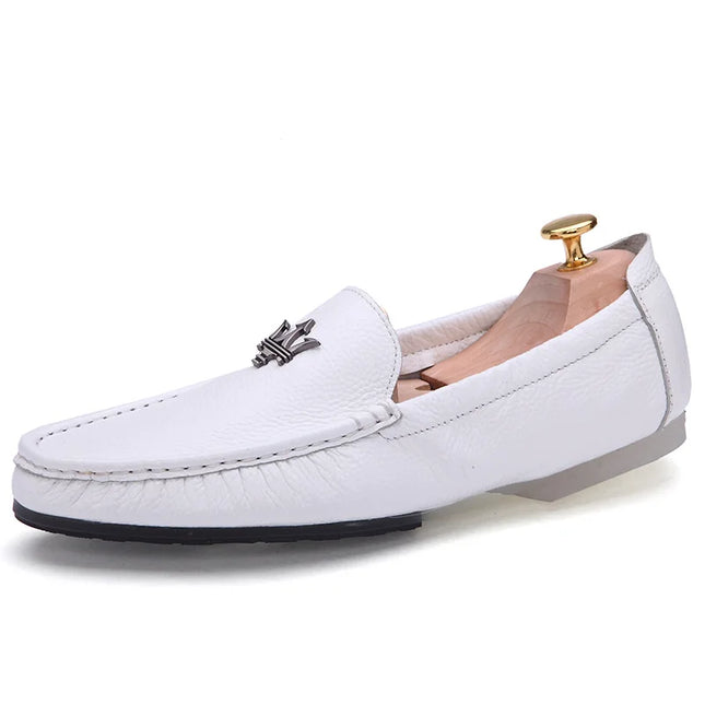 Men's Casual Slip-On Loafers in Genuine Leather