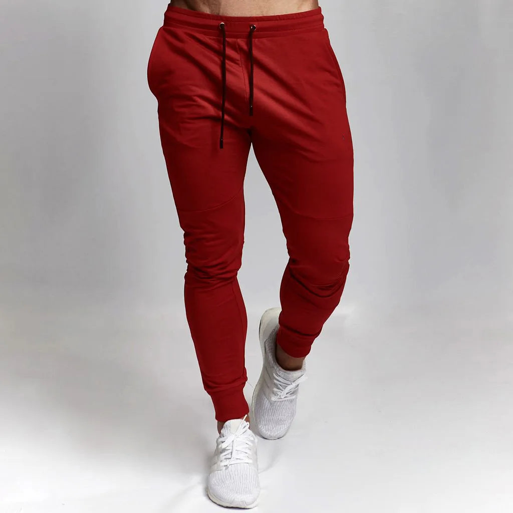 Men's Tapered Slim Fit Jogger Pants - Various Colors