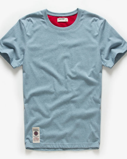 Men's Cotton Casual T-Shirt - Basic O-Neck Tee
