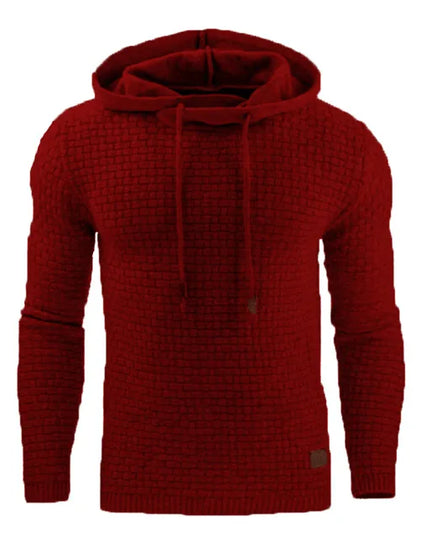 Men's Oversized Casual Hoodie with Zipper - Various Colors
