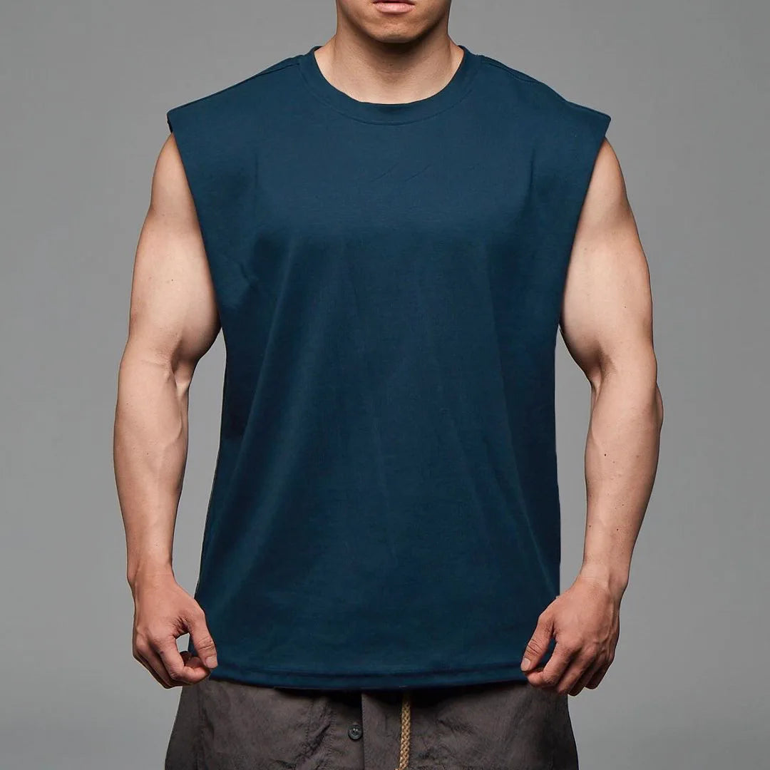 Men's Sleeveless Muscle Tank Top - Various Colors