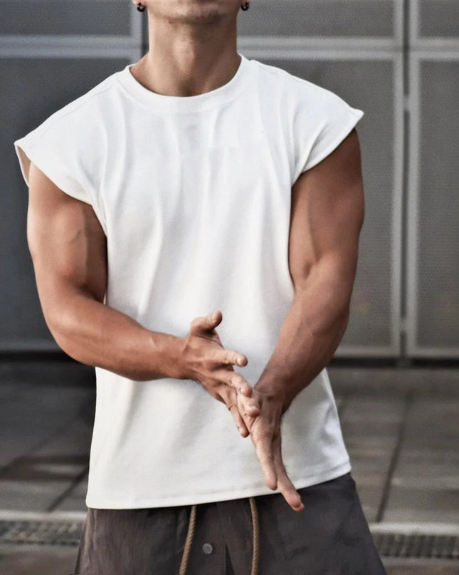 Men's Sleeveless Muscle Tank Top - Various Colors