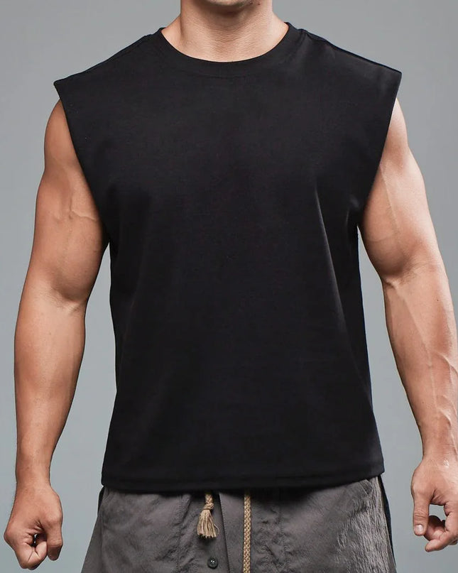 Men's Sleeveless Muscle Tank Top - Various Colors