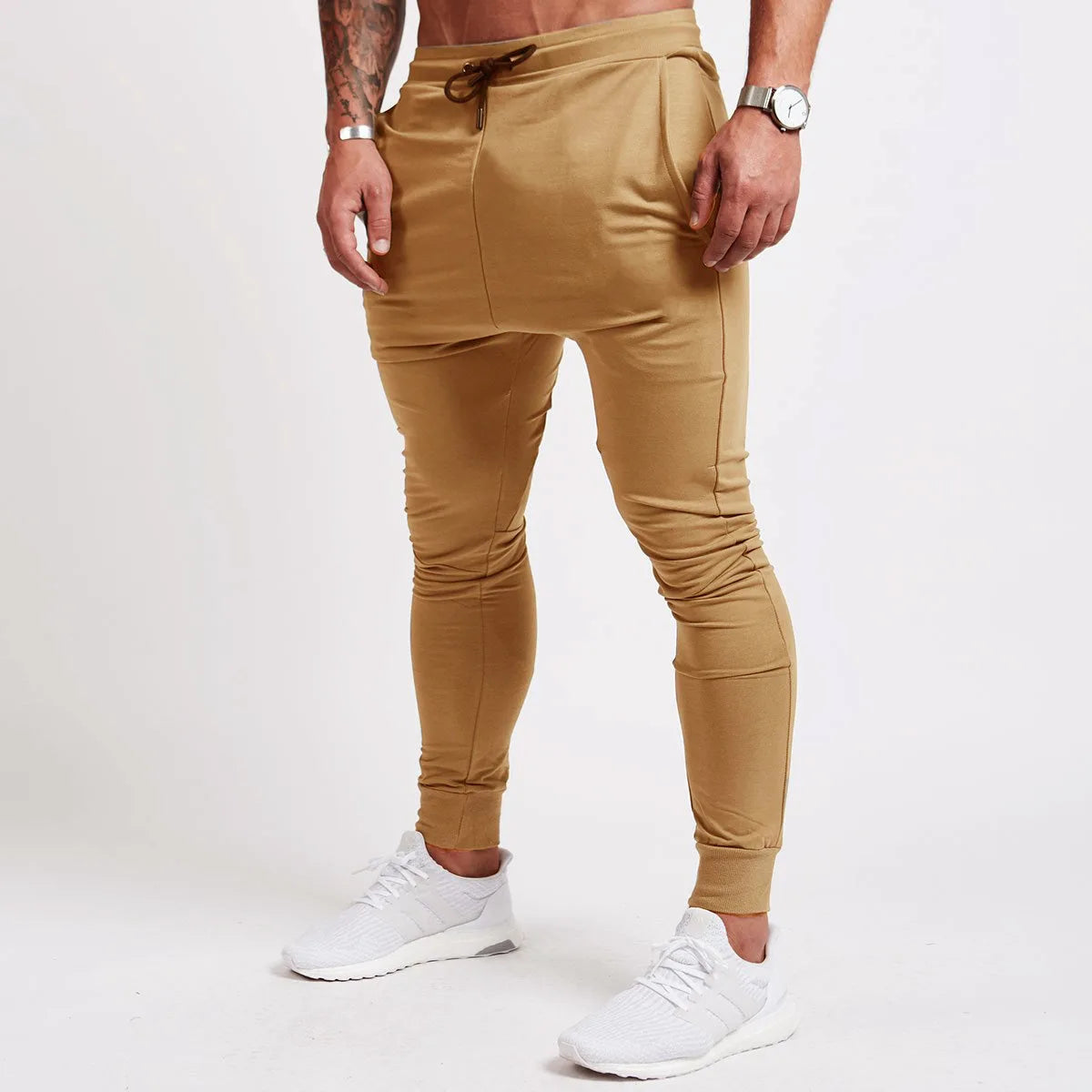 Men's Tapered Slim Fit Jogger Pants - Various Colors