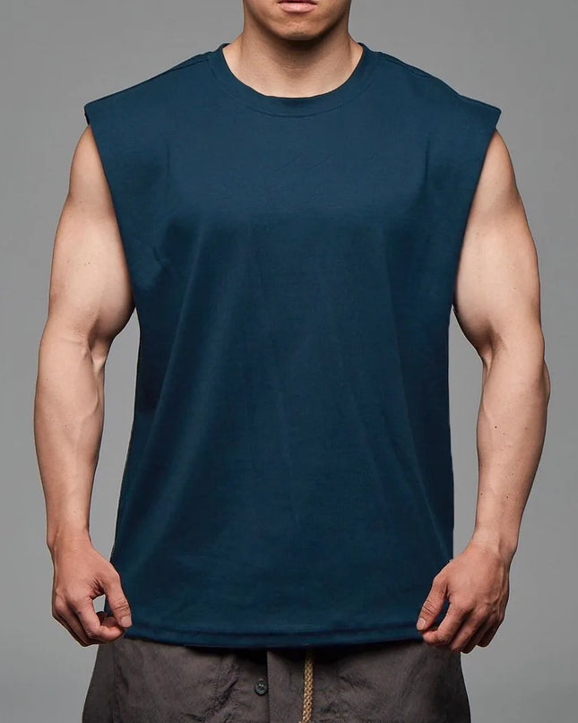 Men's Sleeveless Muscle Tank Top - Various Colors