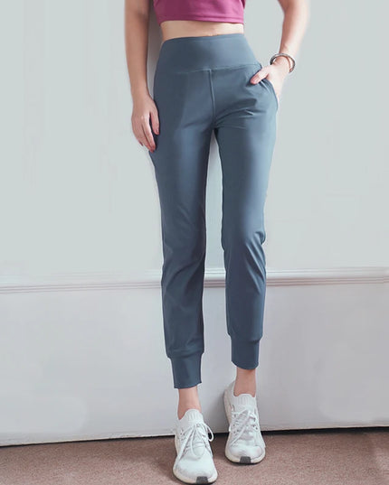 Women’s Quick-Dry High-Waist Loose Fit Gym Sweatpants