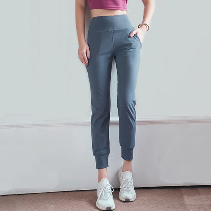 Women’s Quick-Dry High-Waist Loose Fit Gym Sweatpants