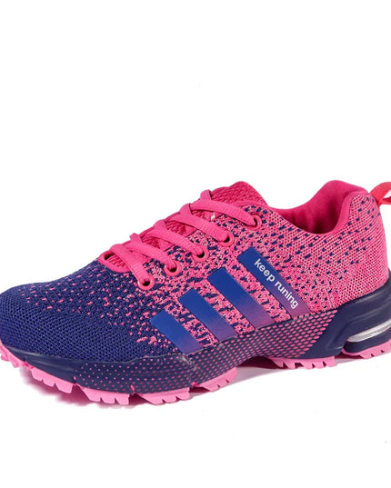 Unisex Running Shoes – Breathable Mesh Sports Sneakers for Optimal Comfort