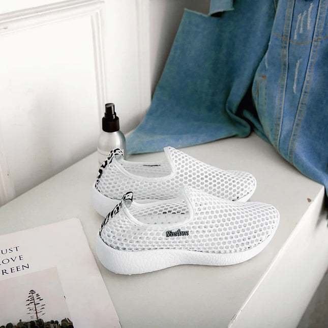 Breathable Mesh Women's Sneakers-Various Colors