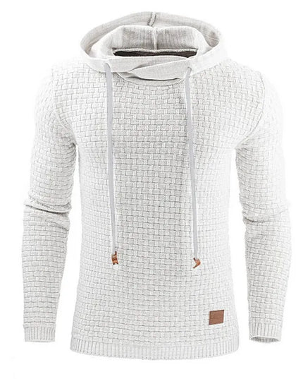 Men's Oversized Casual Hoodie with Zipper - Various Colors