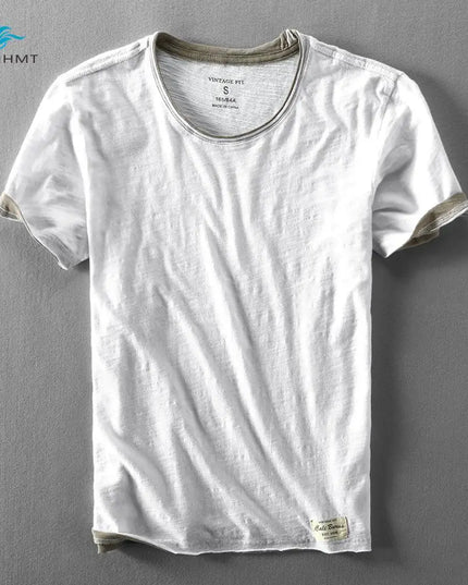 Men's Casual Short Sleeve Thin T-Shirt - Various Colors