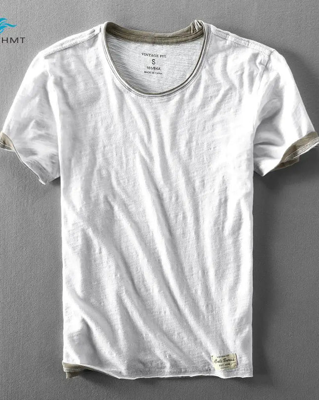 Men's Casual Short Sleeve Thin T-Shirt - Various Colors