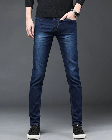 Slim Fit Men's Classic Denim Skinny Jeans