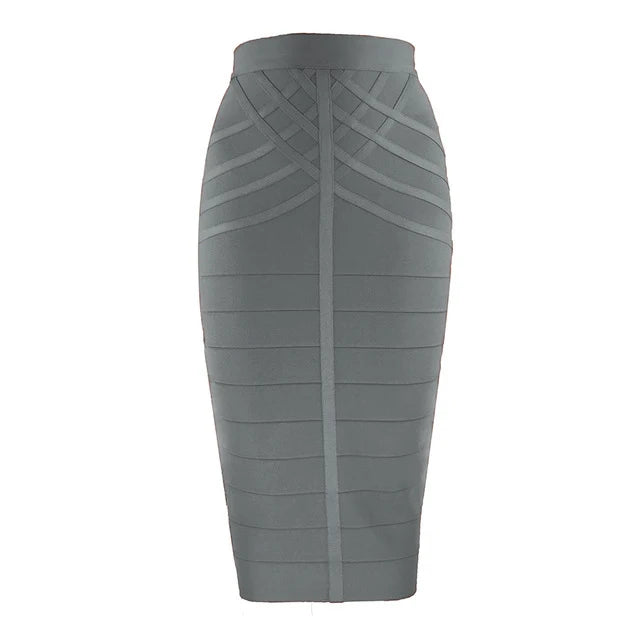 Vintage Midi Skirt for Women - Various Colors