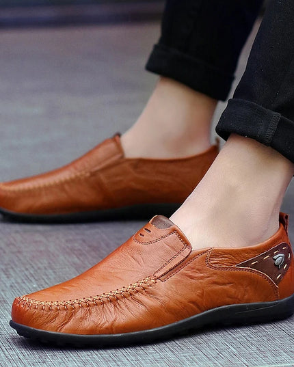 Luxury Genuine Leather Shoes for Men - Various Colors